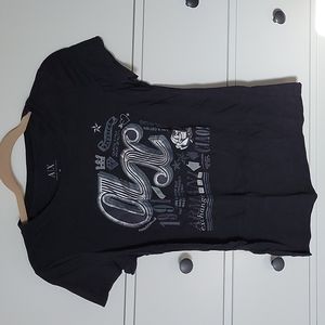 Armani exchange graphic tee